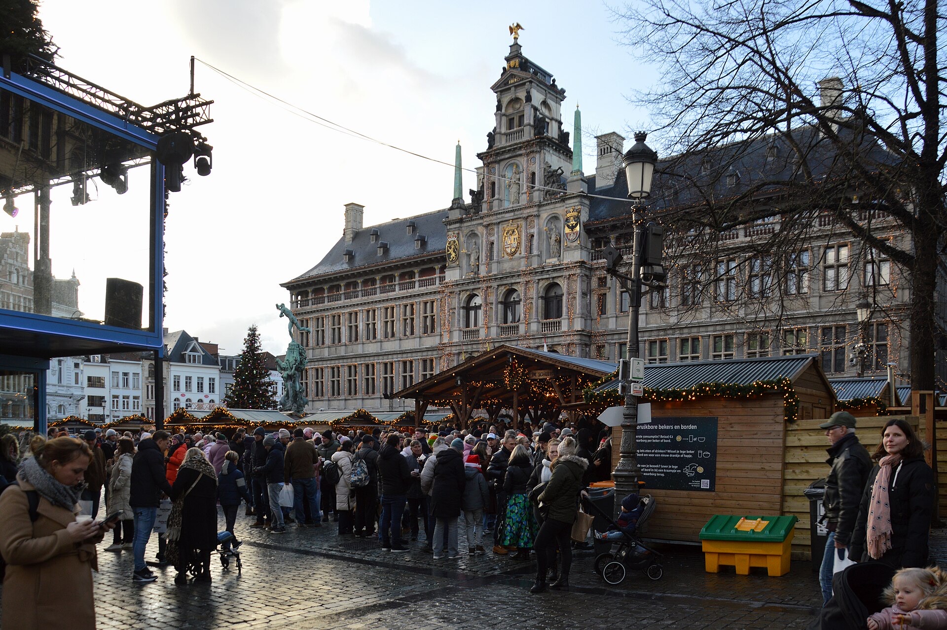 Kerstmarkt in Antwerpen